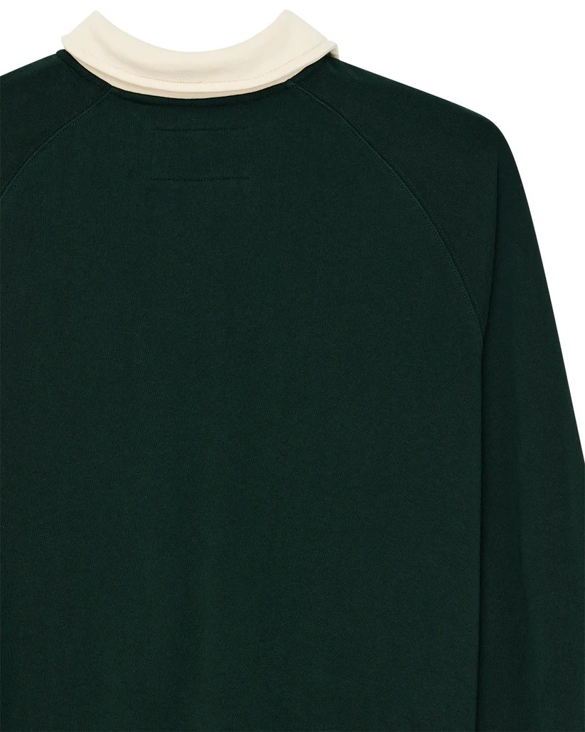 DEUS SPECTER ZIP SWEAT RACING - GREEN