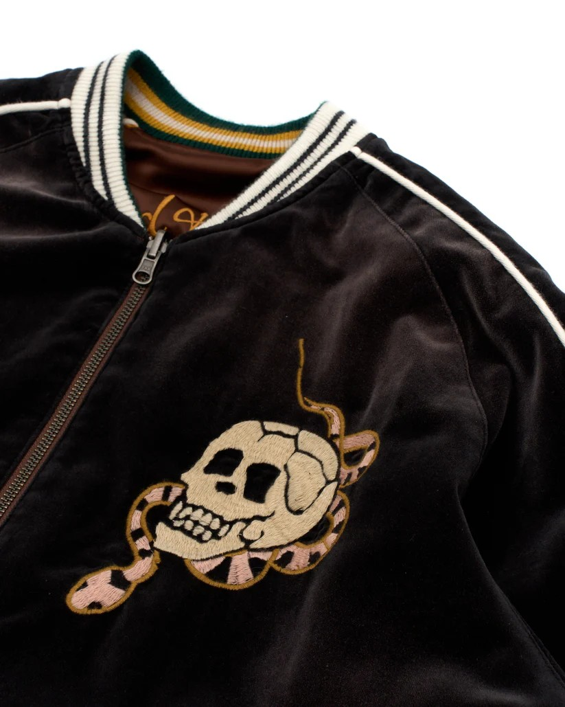 DEUS IMPERMANENT RESONANCE JACKET - LICORICE DOWNTONW (REVERSIBLE)