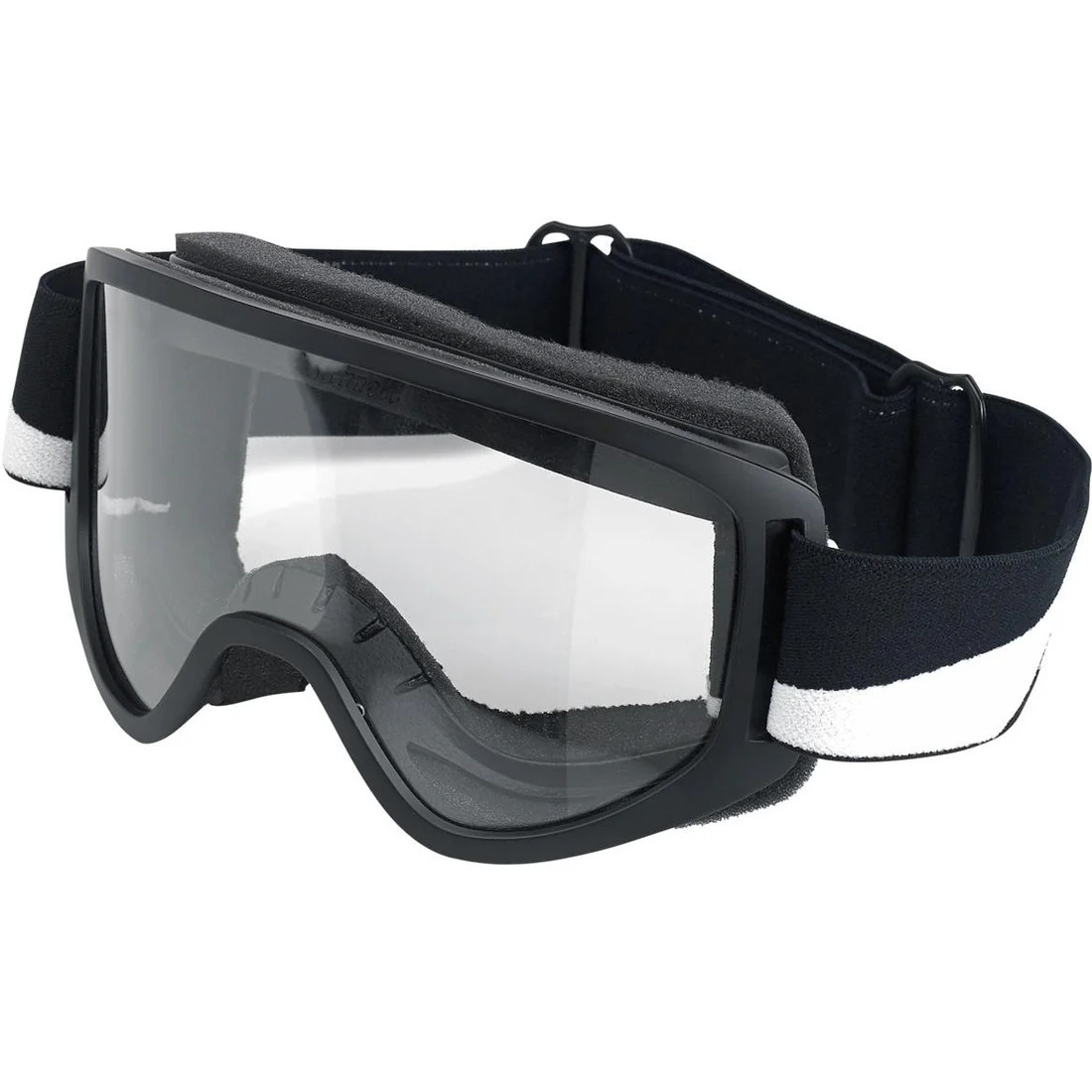 BILTWELL MOTO 2.0 - GOGGLES BOLTS BLACK/WHITE