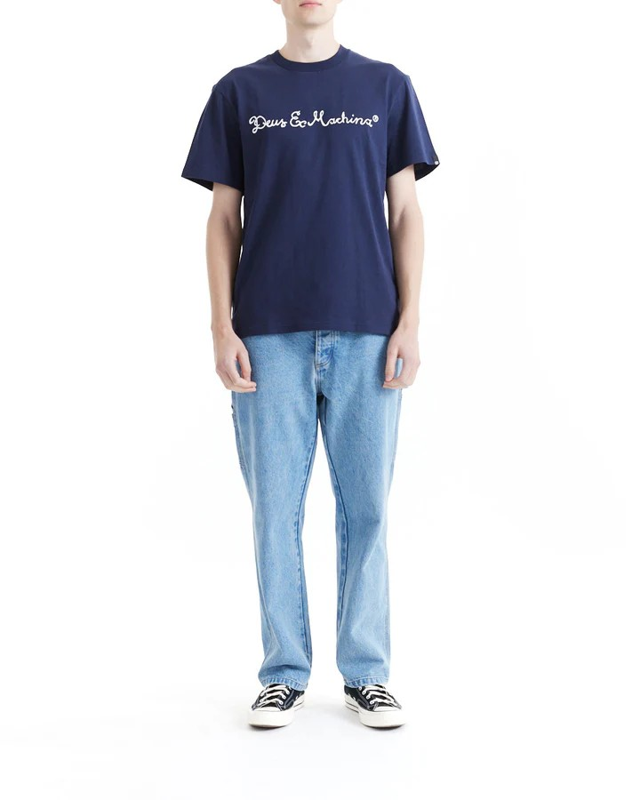 DEUS NOODLE TEE - NAVY