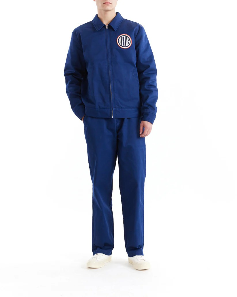 DEUS MARNUS TEAM JACKET - ESTATE BLUE