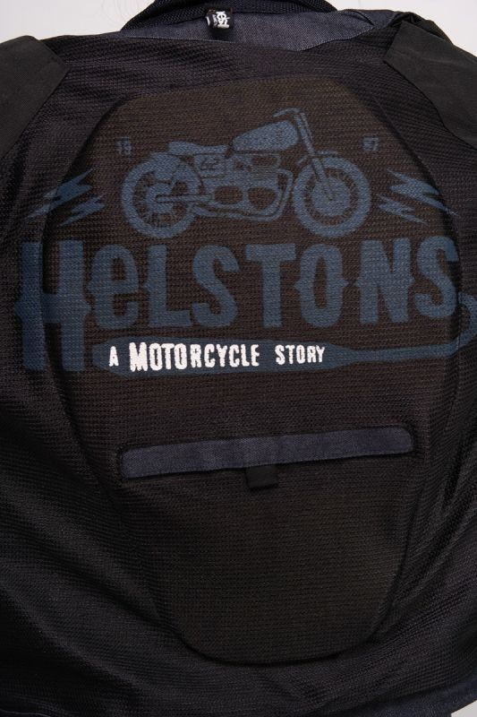 HELSTONS GENESIS FEMME COTON-MESH BLEU