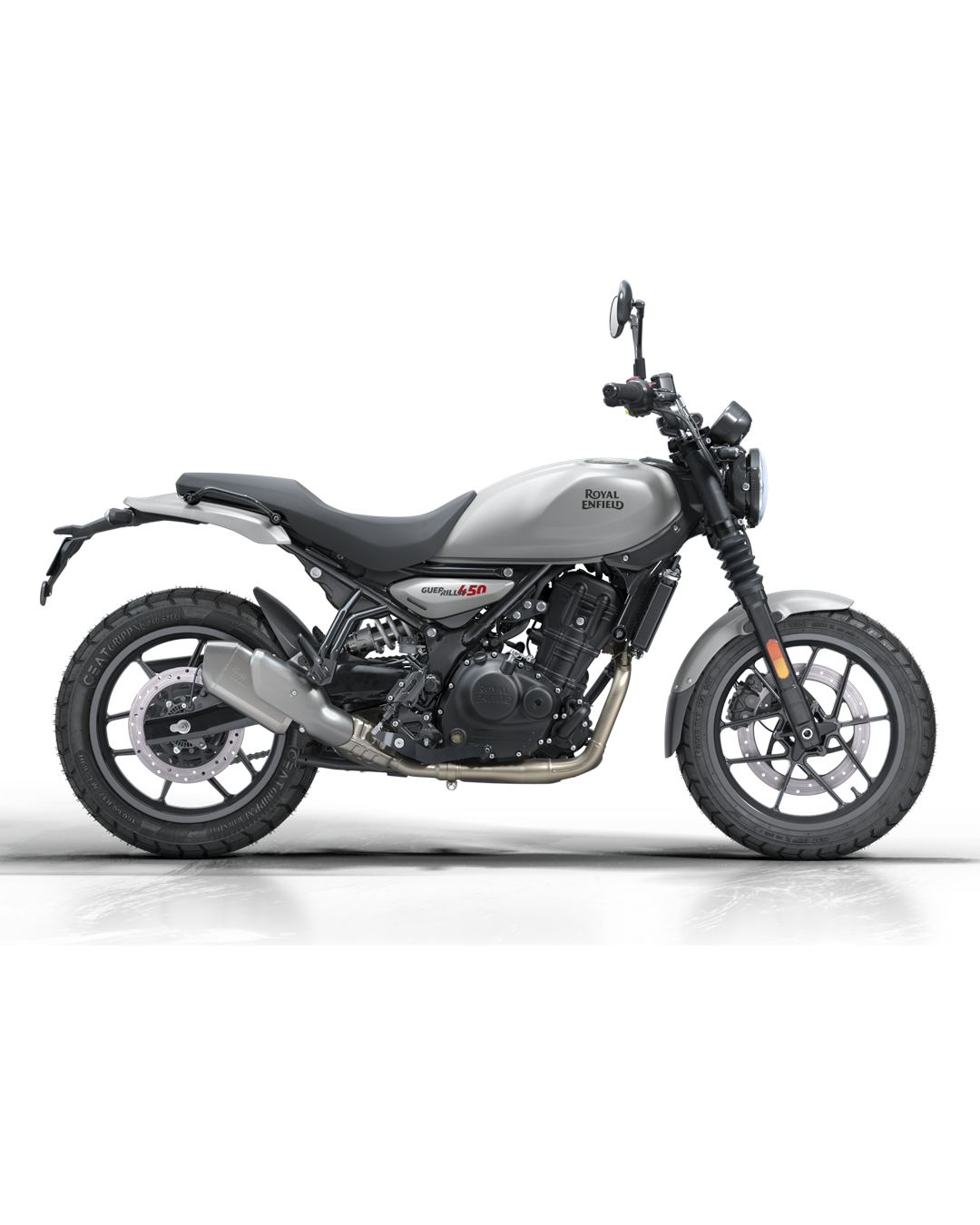 ROYAL ENFIELD - GUERRILLA 450 BASE - (SMOKE SILVER)
