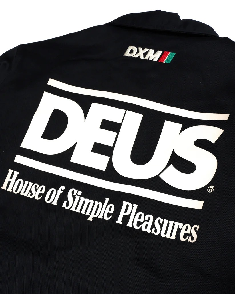 DEUS MARNUS TEAM JACKET - BLACK