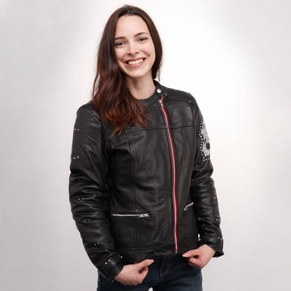HELSTONS CHER SOFT CUIR - NOIR