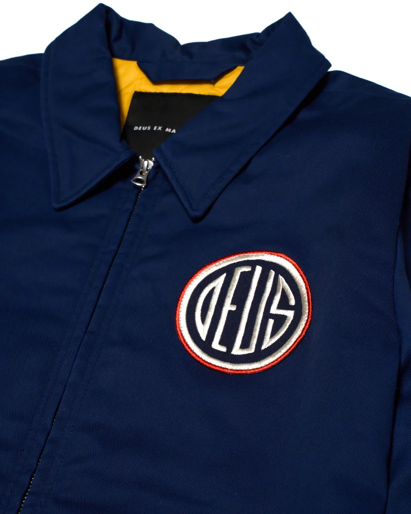 DEUS MARNUS TEAM JACKET - ESTATE BLUE