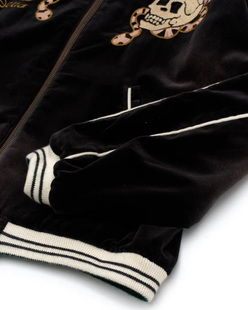DEUS IMPERMANENT RESONANCE JACKET - LICORICE DOWNTONW (REVERSIBLE)