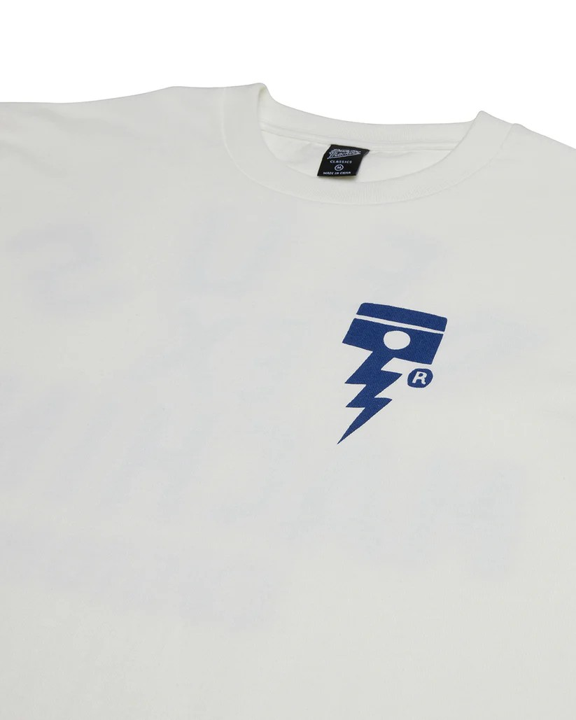 DEUS PISSTIN TEE - VINTAGE WHITE