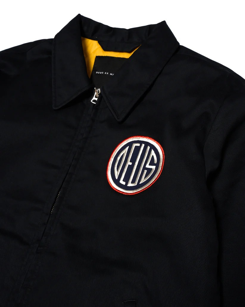DEUS MARNUS TEAM JACKET - BLACK