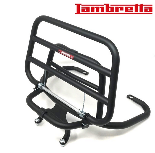 LAMBRETTA REAR CAR.FOLD,BLACK,V SPECIAL (LM-COR-005BK)
