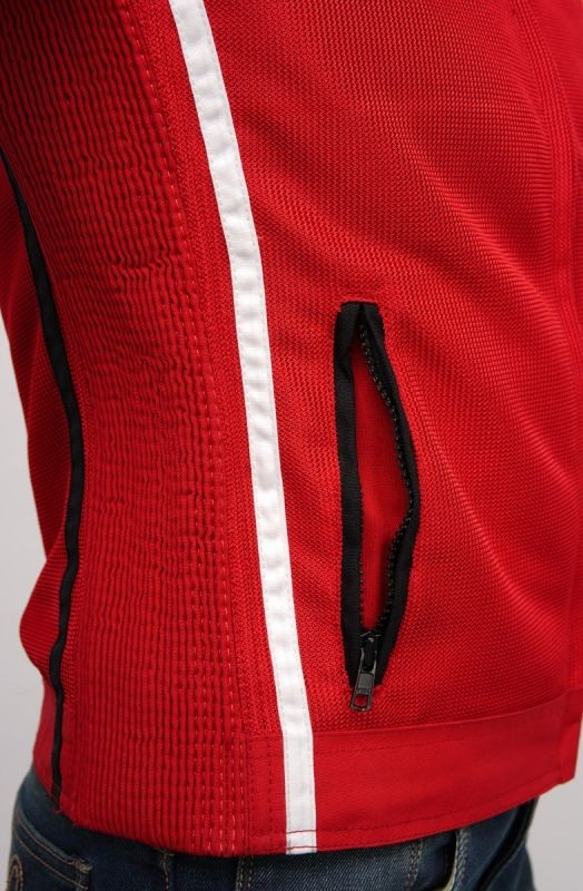 HELSTONS QUEEN TISSU MESH - RED