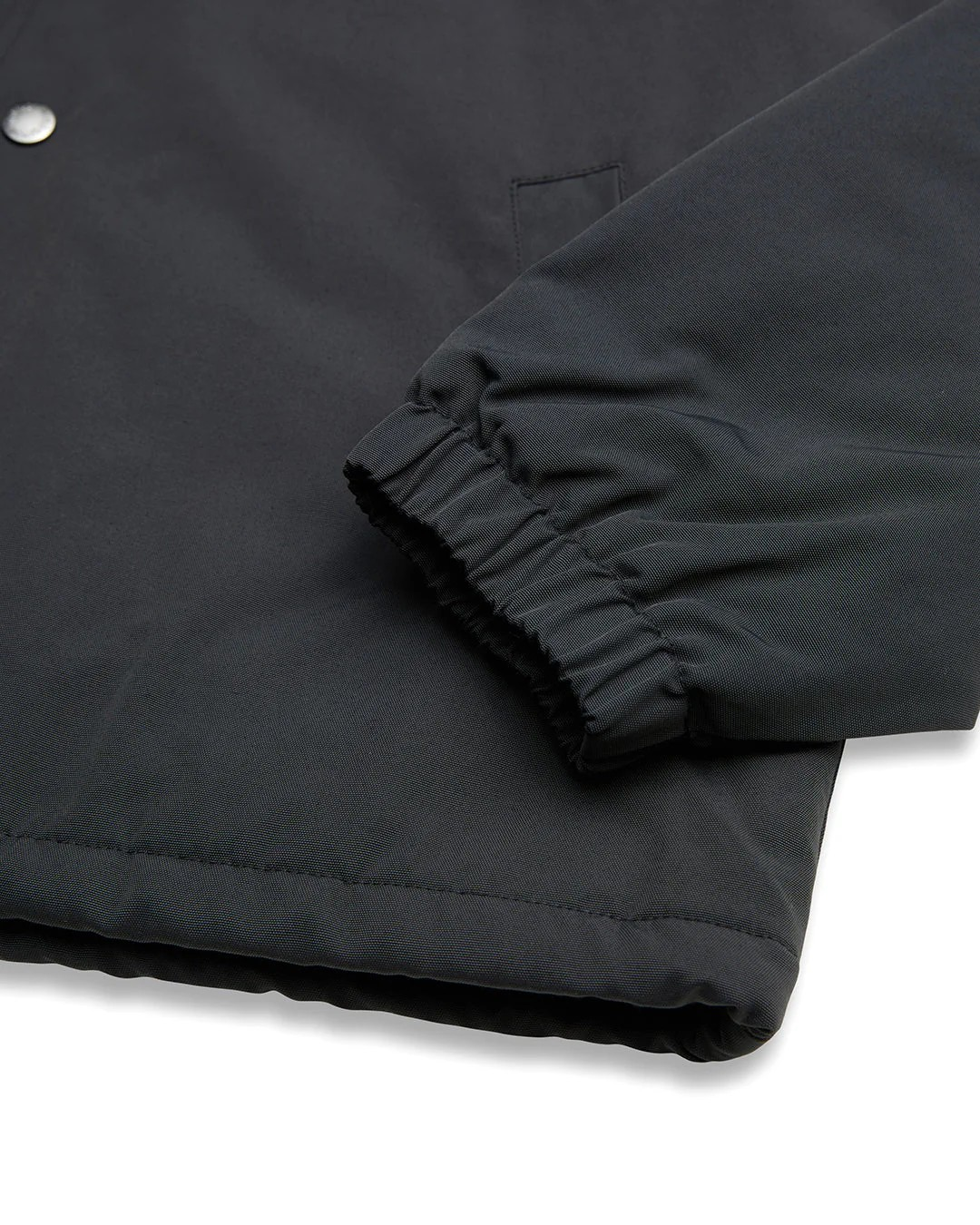 DEUS PILL LOGO COACH JACKET - BLACK