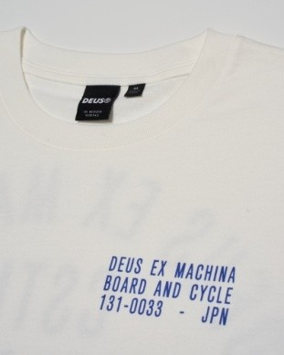 DEUS RECOIL TEE - VINTAGE WHITE