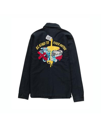 DEUS NAITO CRY JACKET - BLACK