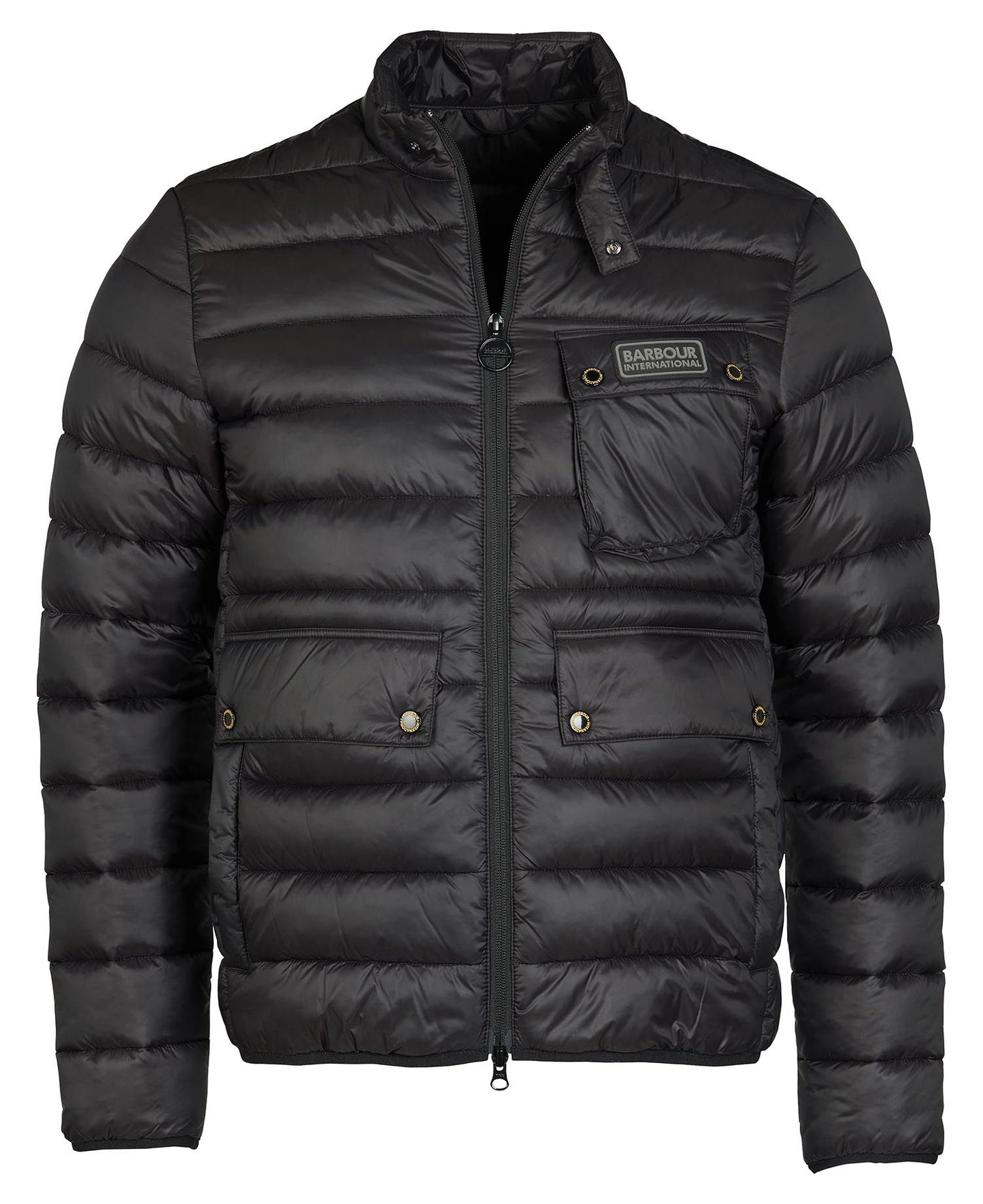 BARBOUR INTERNACIONAL BOWSDEN BAFFLE - BLACK