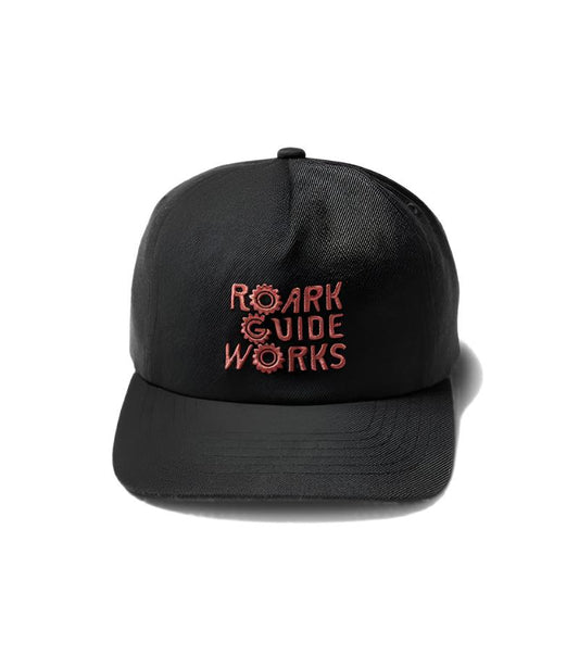 ROARK GUIDEWORKS 5 PANEL CAP - BLACK