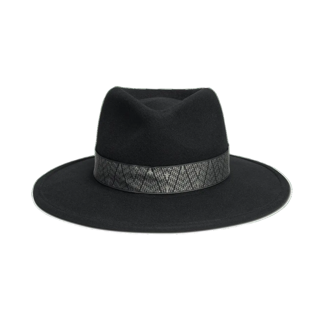 ROARK MANAWA TAPU FEDORA BLACK