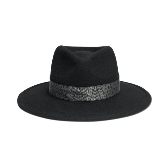 ROARK MANAWA TAPU FEDORA BLACK