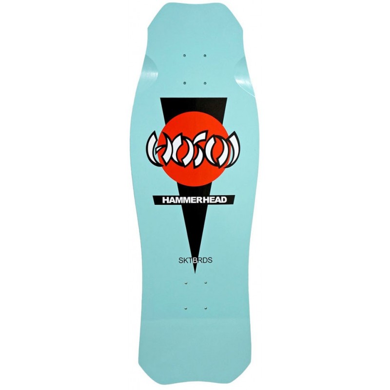 Hosoi OG Hammerhead Turquoise Skateboard - 10.5' x 31'