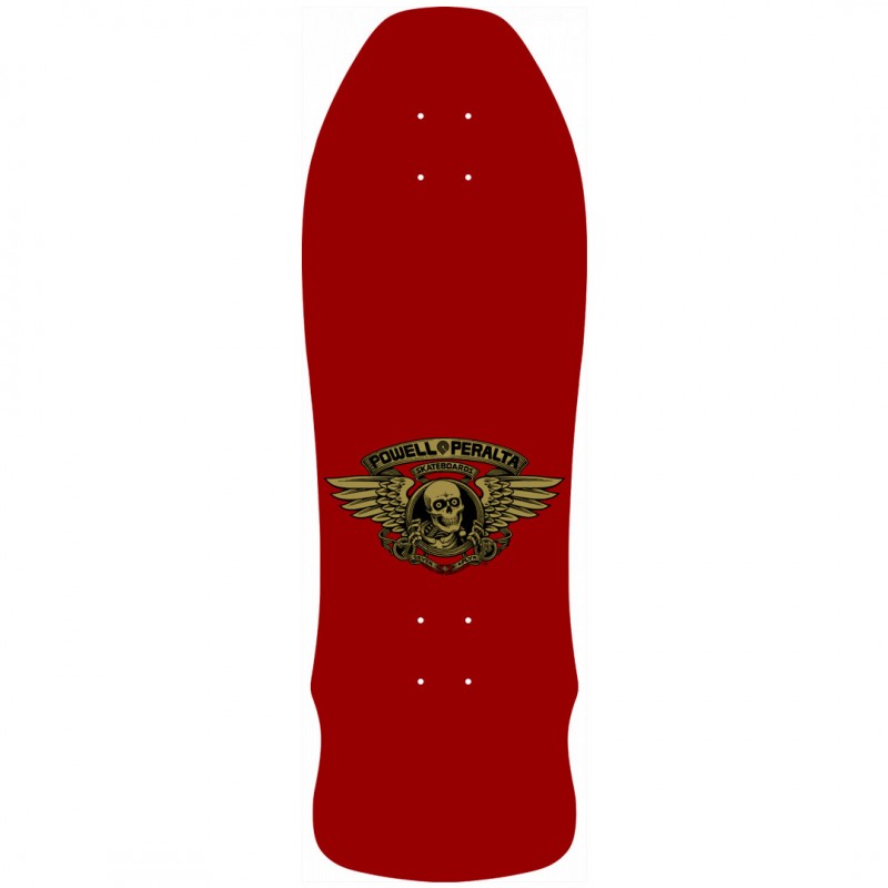 Powell Peralta Geegah Ripper Skateboard Deck - Maroon - 9.75' X 30'