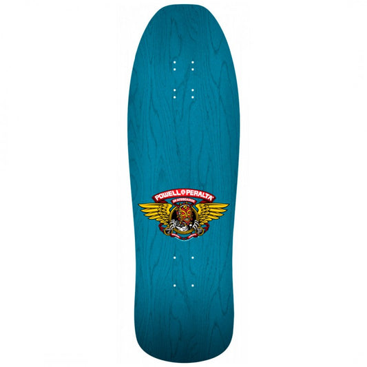 Skate Tábua Powell Peralta Nicky Guerrero Mask Skateboard Deck Blue - 10' X 31.75'