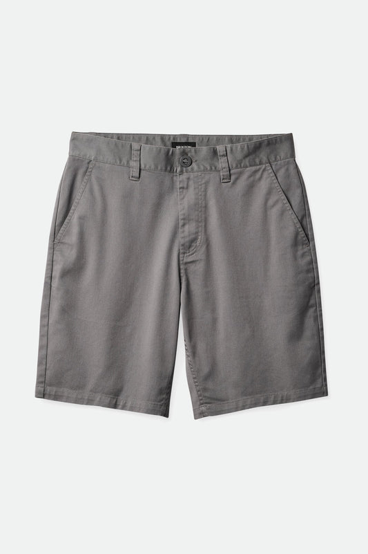 BRIXTON CHOICE CHINO SHORT - PEBBLE