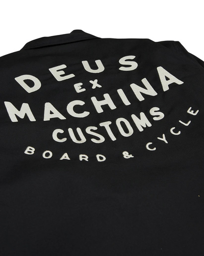 DEUS WORKSHOP COACH JACKET - BLACK
