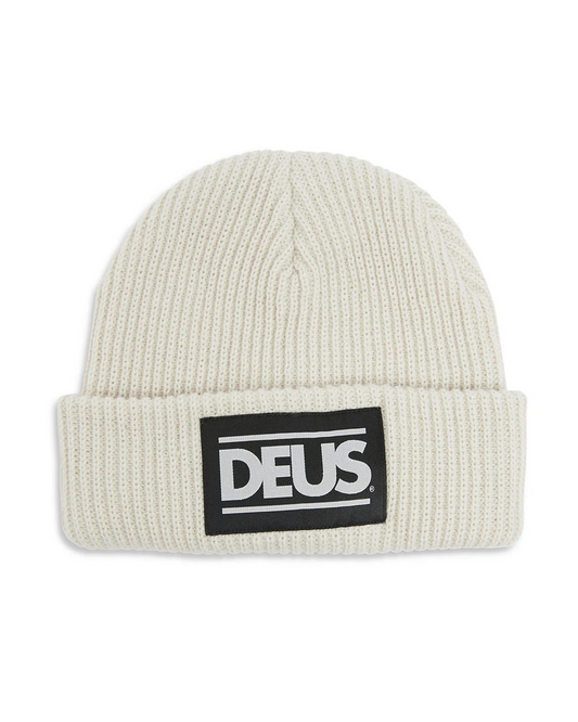 DEUS OFF ROAD BEANIE - DIRTY WHITE