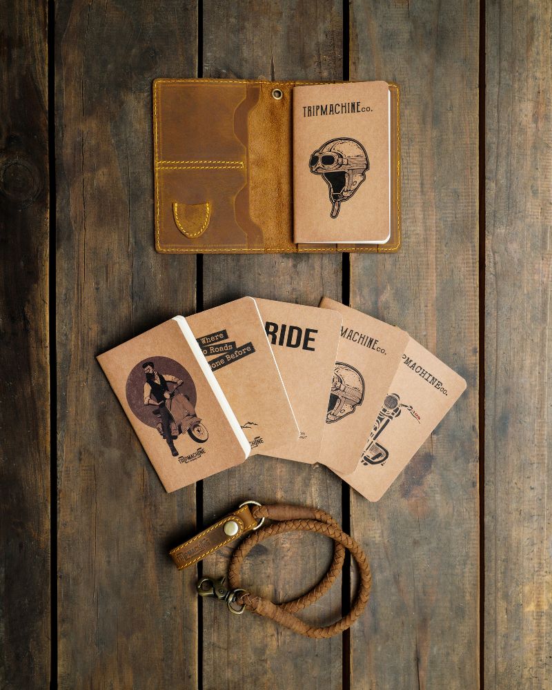 TRIP MACHINE EXPLORER WALLET - TABACCO BROWN