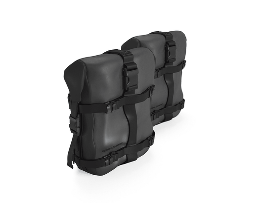 ROYAL ENFIELD ADVENTURE SOFT PANNIERS - BLACK