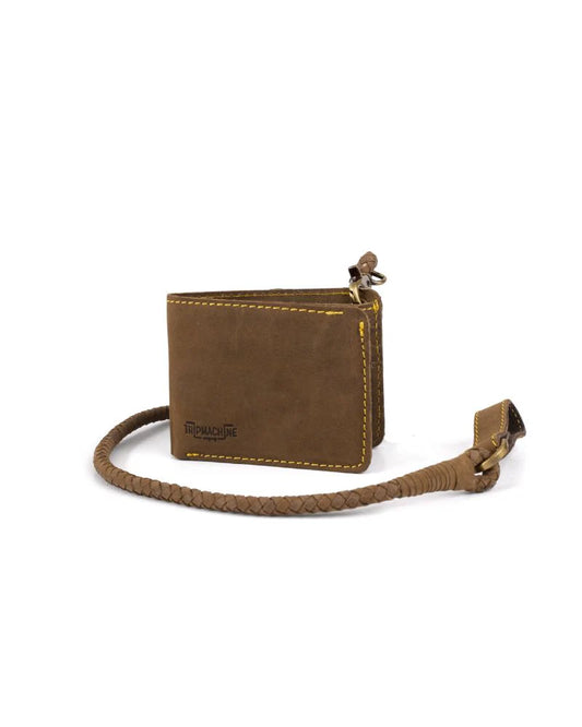 TRIP MACHINE GUITARIST WALLET - TOBACCO