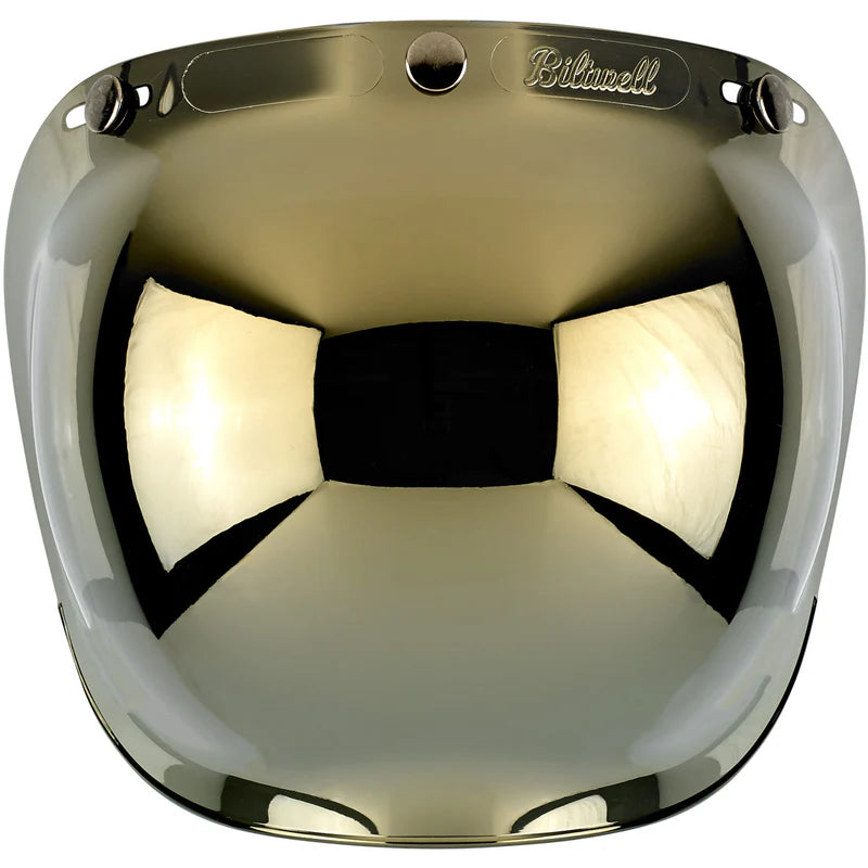 BILTWELL BUBBLE SHIELD (ANTI-FOG) - GOLD