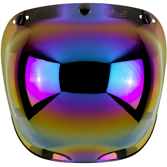 BILTWELL BUBBLE SHIELD (ANTI-FOG) - RAINBOW