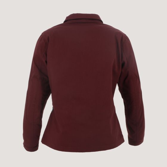 HELSTONS DETROIT GIRL TOILE CANVAS - BORDEAUX ♀️