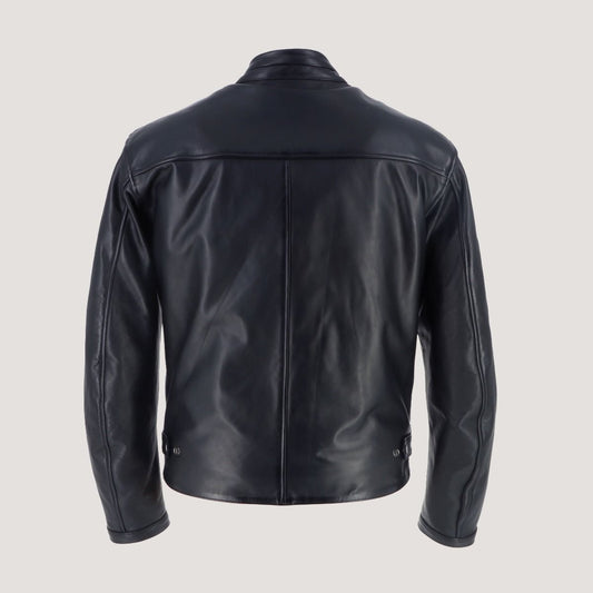 HELSTONS BASIC CUIR RAG - NOIR