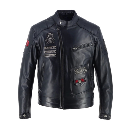 HELSTONS COLISEUM CUIR RAG - NOIR