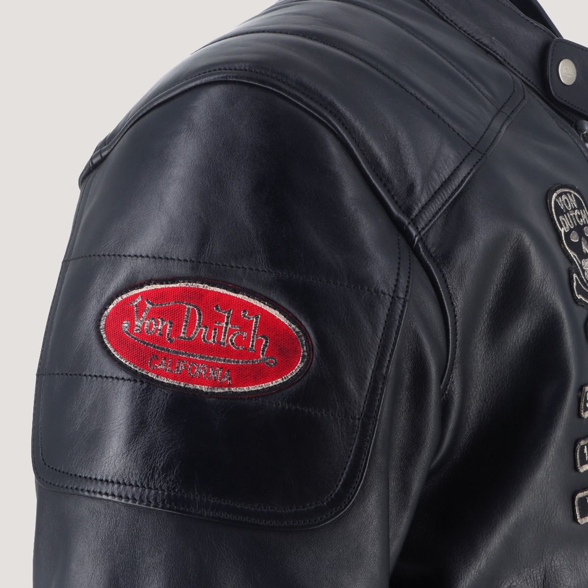 HELSTONS COLISEUM CUIR RAG - NOIR