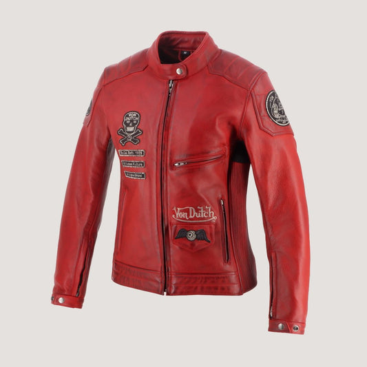 HELSTONS PRETTY CUIR SOFT - ROUGE