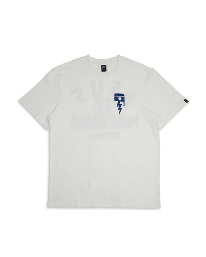 DEUS PISSTIN TEE - VINTAGE WHITE