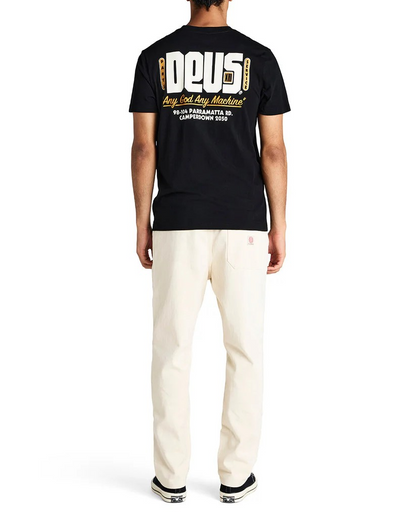 DEUS OUTAGE TEE - BLACK