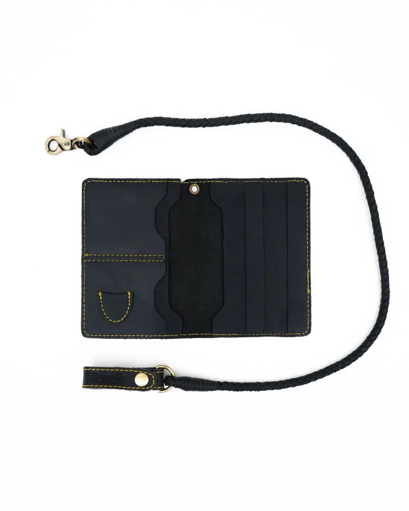 TRIP MACHINE EXPLORER WALLET - BLACK