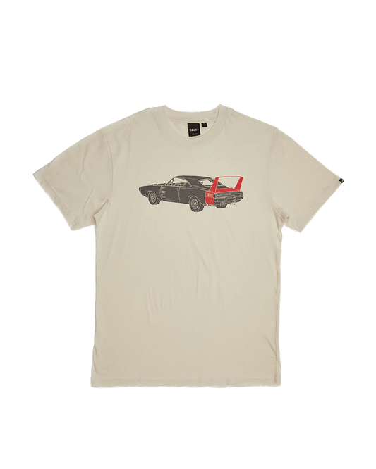 DEUS CHARGER TEE - VINTAGE WHITE