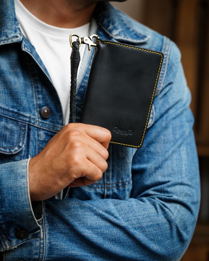TRIP MACHINE EXPLORER WALLET - BLACK