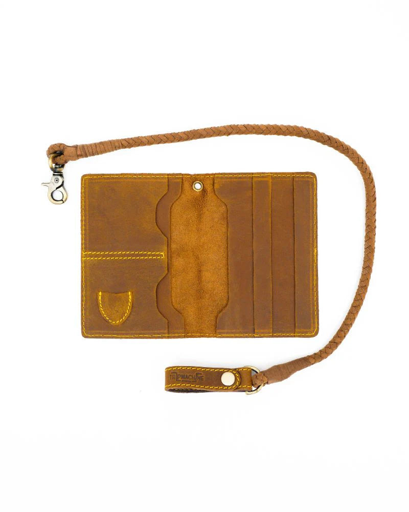 TRIP MACHINE EXPLORER WALLET - TABACCO BROWN