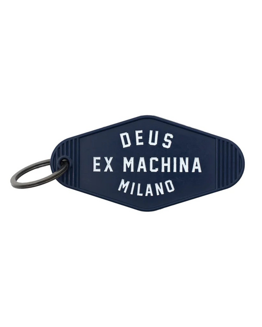 DEUS MILANO KEY TAG - MECHANIC BLUE
