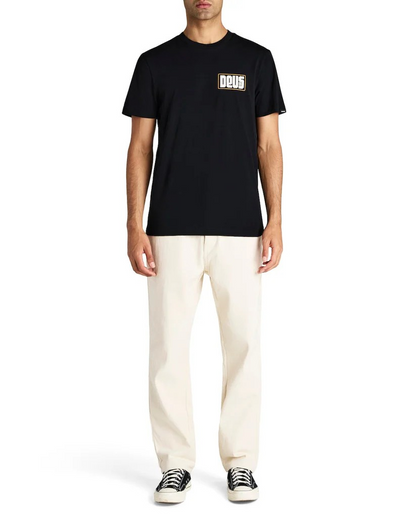DEUS OUTAGE TEE - BLACK