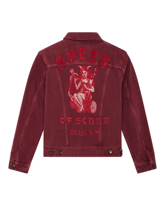 DEUS SISSYPHEAN JACKET - OVERDYED CORDOVAN