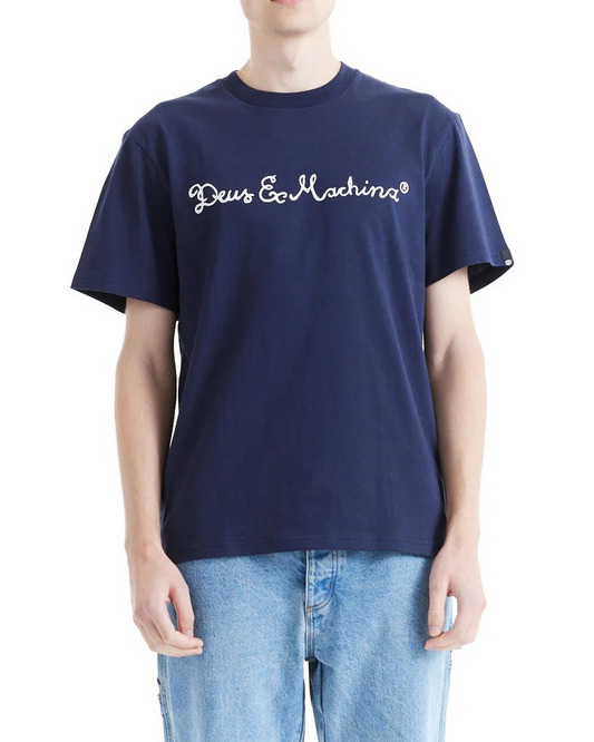 DEUS NOODLE TEE - NAVY