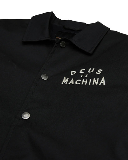 DEUS WORKSHOP COACH JACKET - BLACK