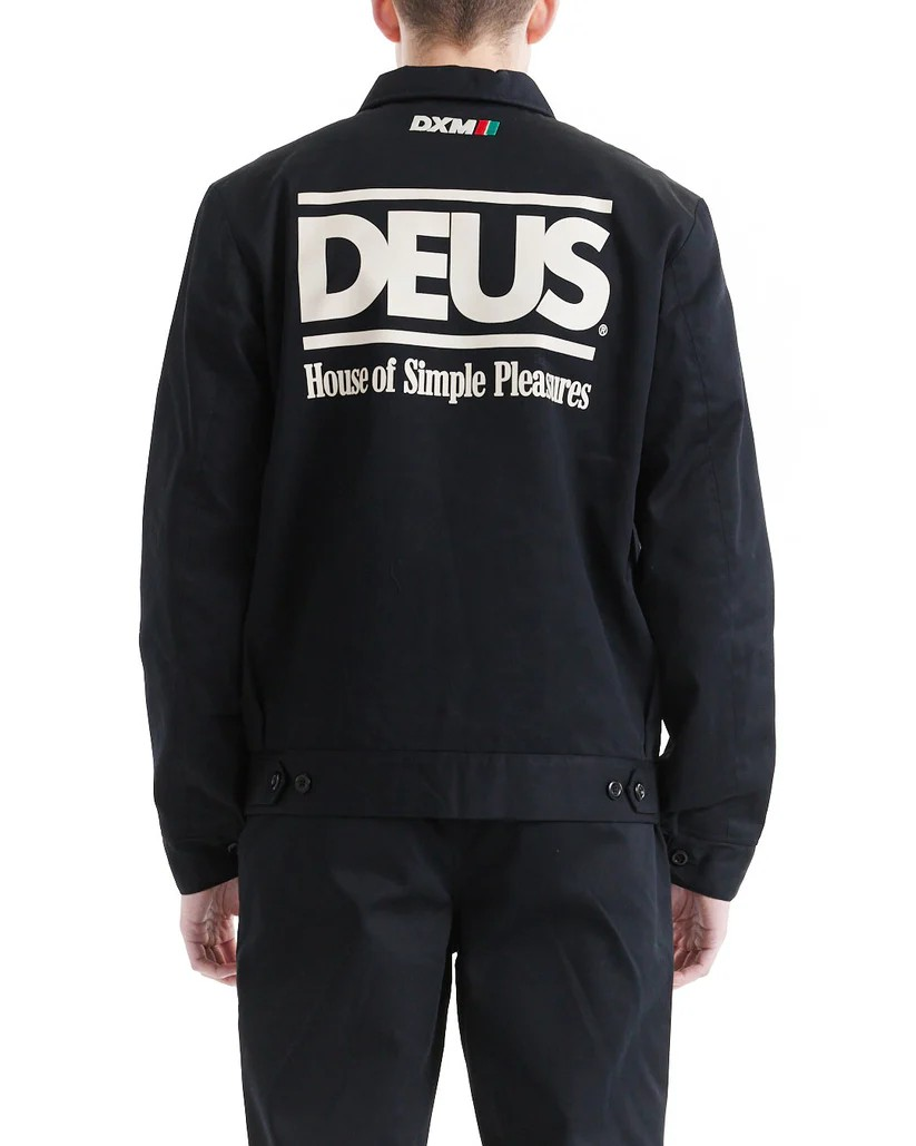 DEUS MARNUS TEAM JACKET - BLACK